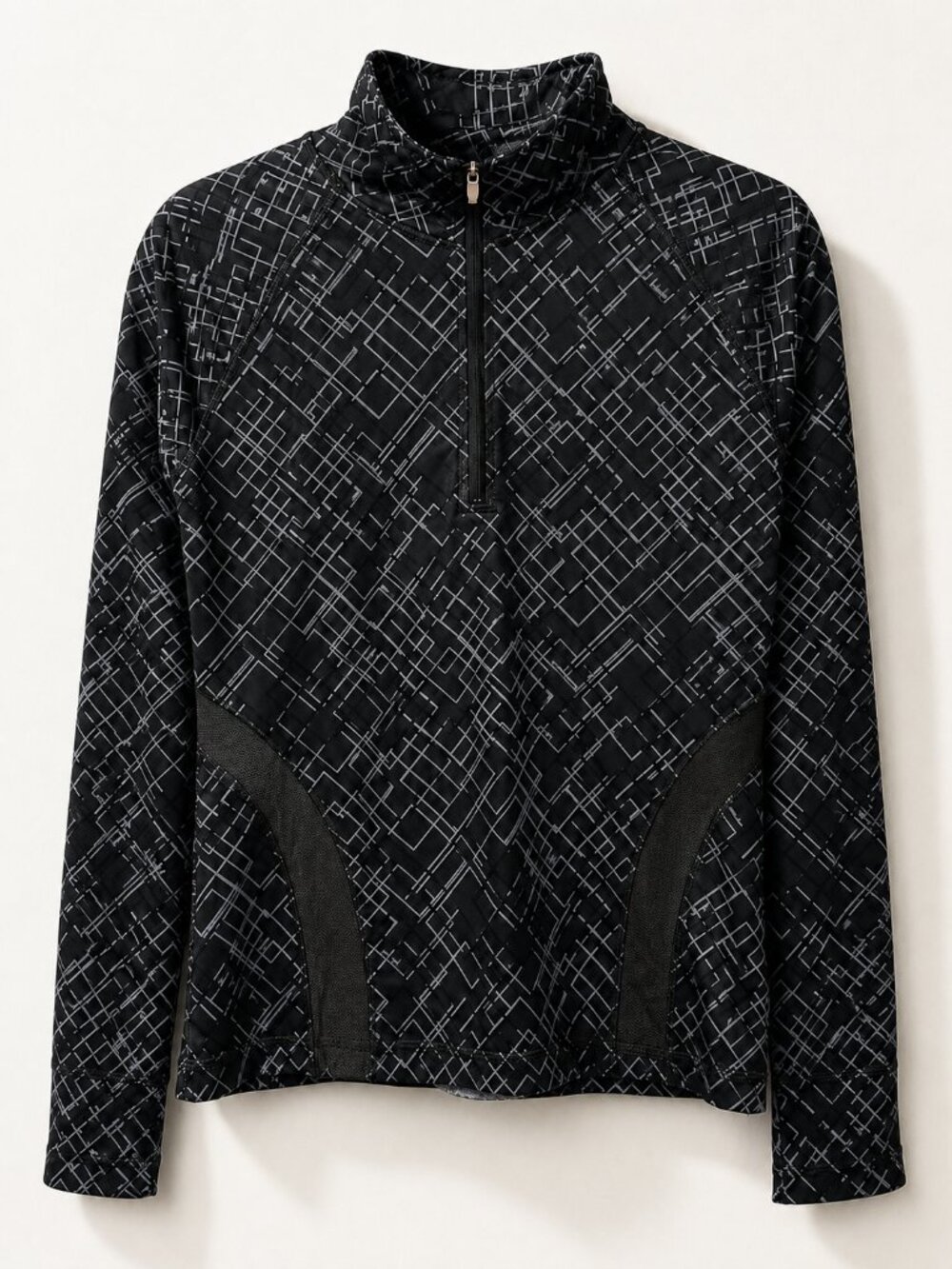 Tek Gear WarmTek Quarter Zip Performance Athleisure Pullover L NEW - Picture 9 of 15